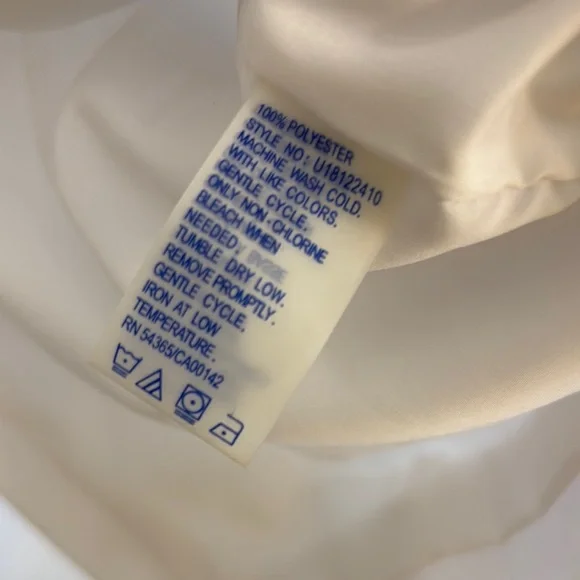 Peter Nygard Sz 14 Sleeveless Blazer Vest slit back & still stitched pockets! - Picture 10 of 13